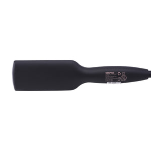 Geepas GHBS86037 Ceramic Hair Brush with Digital Temperature Control | 45W Hair Straightening Brush | Fast PTC heating technology | Instant heat-up | 360° swivel cord