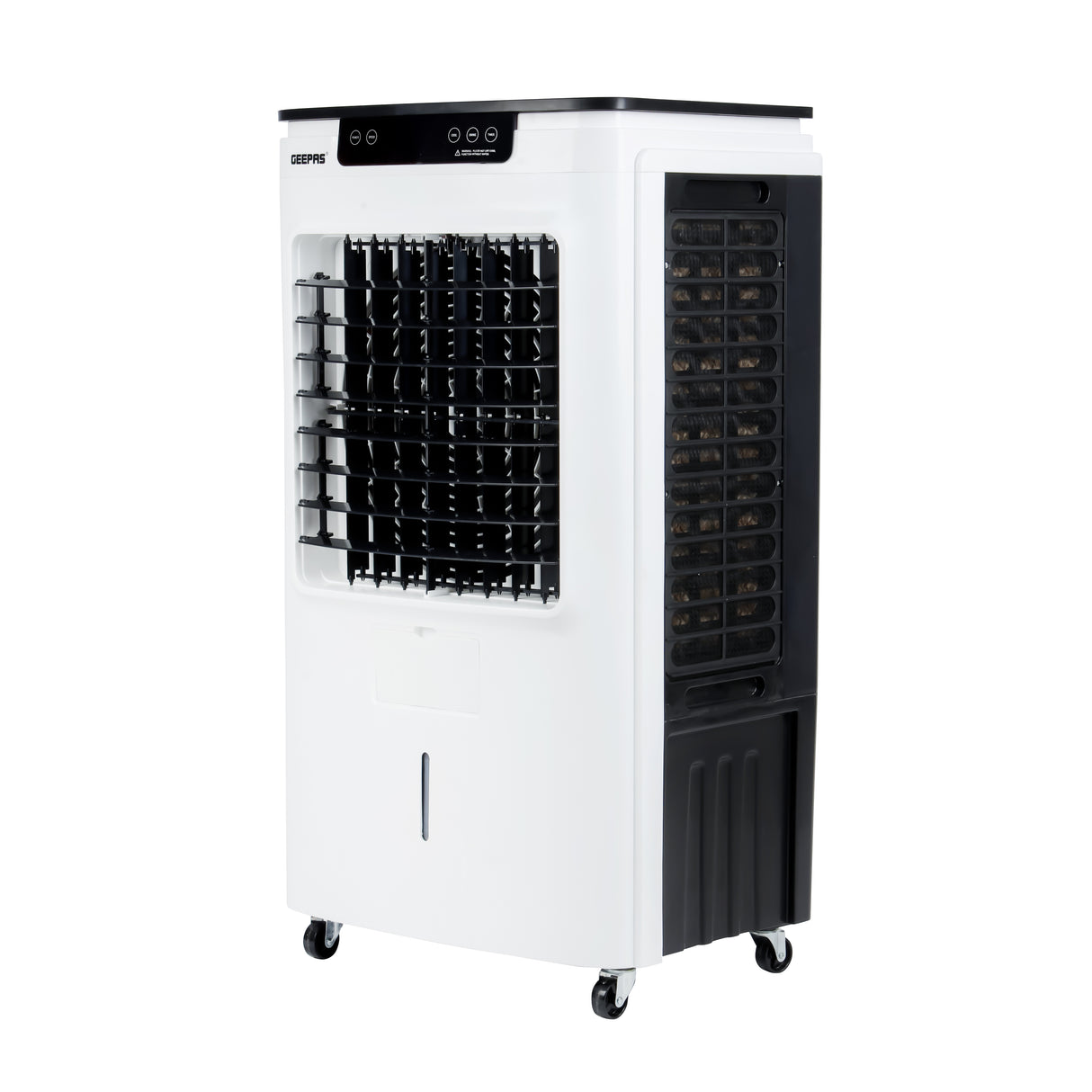 Geepas GAC9495 Digital Air Cooler | 45L Large Water Tank |  3 Adjustable Wind Speeds|  Powerful 4500m³/h Airflow |  Energy Efficient Cooling System |  2 Years Warranty