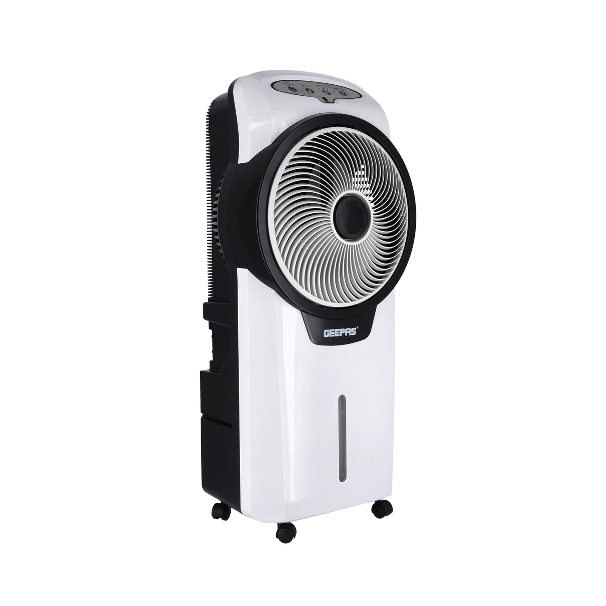 Geepas GAC9580 Rechargeable Air Cooler| Portable AC/DC Cooling System with 12V 4.5Ah Battery|3-Speed Settings| Long Backup Duration| Compact & Energy Efficient Design