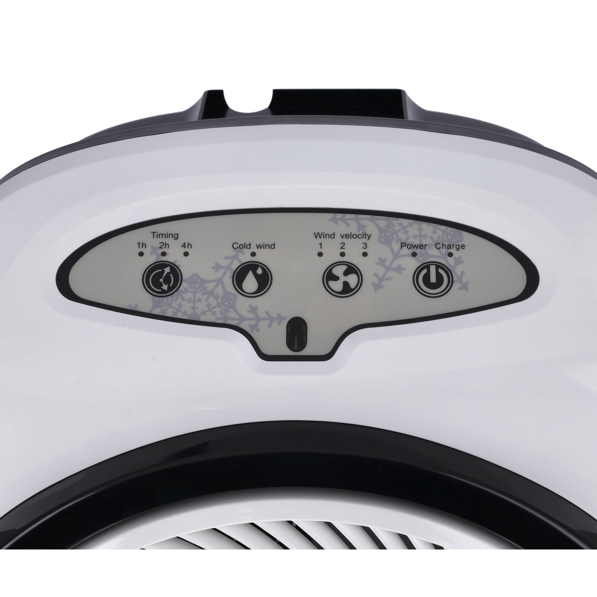 Geepas GAC9580 Rechargeable Air Cooler| Portable AC/DC Cooling System with 12V 4.5Ah Battery|3-Speed Settings| Long Backup Duration| Compact & Energy Efficient Design