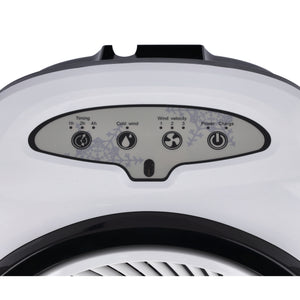 Geepas GAC9580 Rechargeable Air Cooler| Portable AC/DC Cooling System with 12V 4.5Ah Battery|3-Speed Settings| Long Backup Duration| Compact & Energy Efficient Design