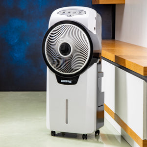 Rechargeable Air Cooler, 7 Hours Working, GAC9580 | 12V 4.5Ah rechargeable battery | 15Hrs Charging Time | 3 Speed, 3 Wind Mode | 7L Water Tank