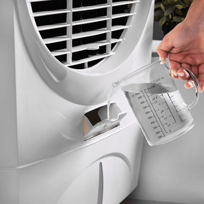 Geepas GAC9603 Air Cooler | 45L Large Capacity with Powerful Airflow | Efficient Honeycomb Cooling Pads| Adjustable Speed |  Water Level Indicator| 2 Years Warranty
