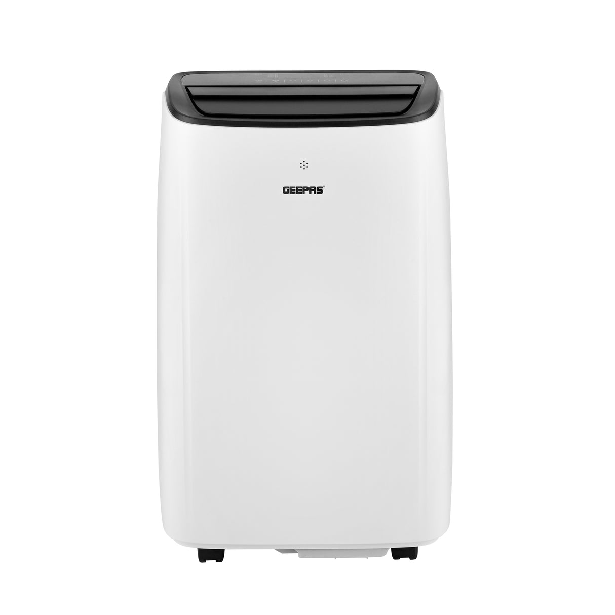 Geepas GACP7023CU Portable Air Conditioner 7000 BTU| Cool, Fan & Dry Modes with Remote Control | Digital LED display| Dehumidification function |Easy-moving castor wheels