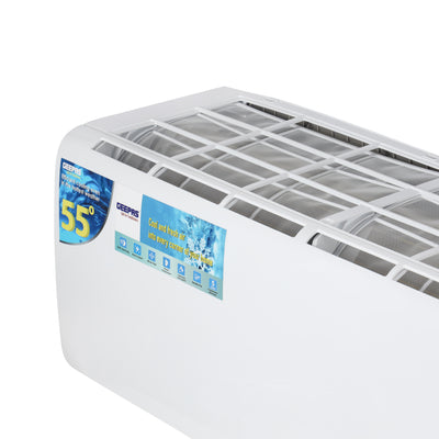 Geepas 2.5 TON Split Air Conditioner- GACSP308CA/ 32000 BTU, with LED Display, 4D Airflow, with Auto Restart Function and Golden Fin Technology/ 5 Years Compressor Warranty