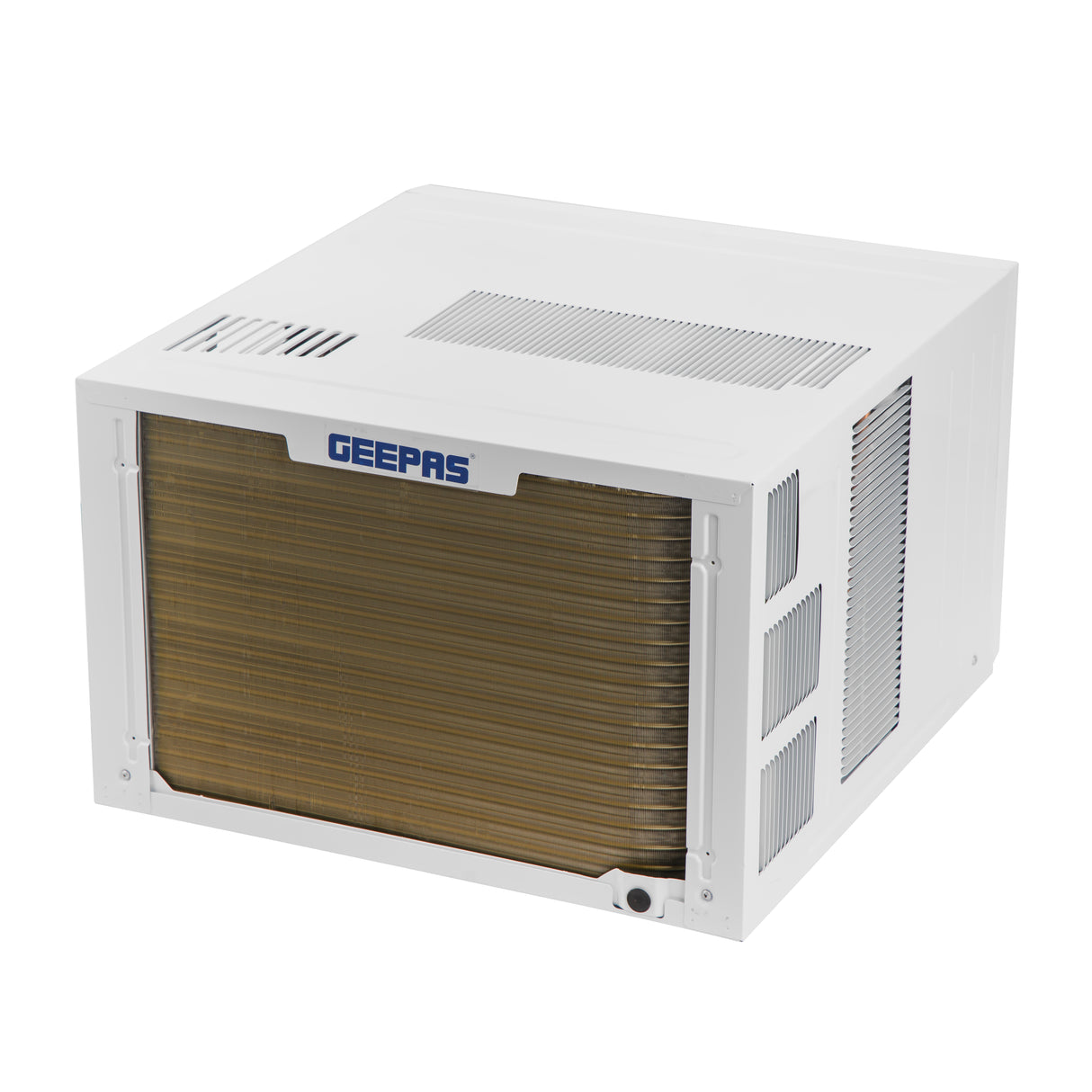 Geepas GACW18015SU Window Air Conditioner 18000 BTU | T3 Rotary Compressor & Turbo Cooling |360° 3D Air Delivery | Quiet Air Supply System |Efficient cooling performance