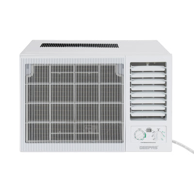 Geepas GACW1878CU Window Air Conditioner | 17570 BTU with Fast Cooling | Golden Fin Condenser | 4D Airflow |  Energy Efficient Operation | 1 Year Manufacturer Warranty