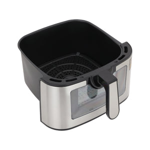 Geepas GAF37524 Digital Double Heating Air Fryer | 9.2L | 2150W | LED Touchscreen & 9 Preset Cooking Modes | Double Heating Technology | VORTEX Rapid Air Technology