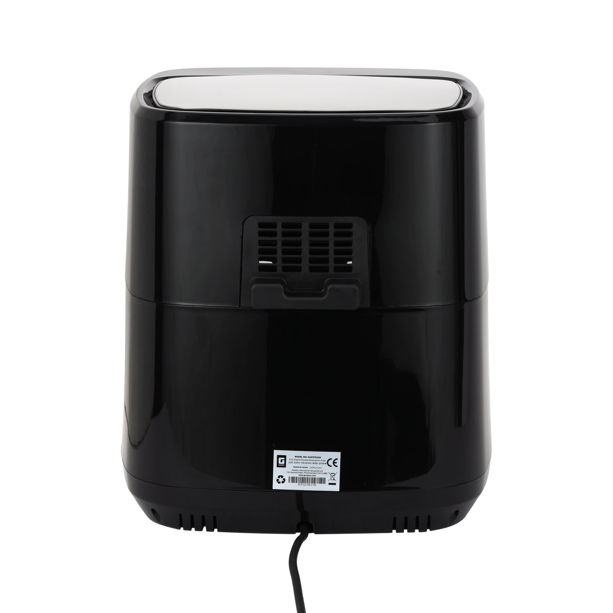 Geepas GAF37524 Digital Double Heating Air Fryer | 9.2L | 2150W | LED Touchscreen & 9 Preset Cooking Modes | Double Heating Technology | VORTEX Rapid Air Technology