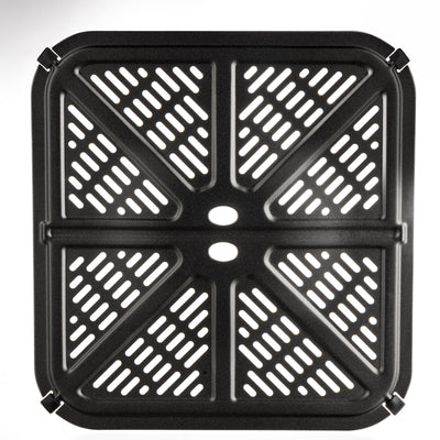 Geepas GAF37554 10.5L Double Heating Air Fryer | 2100W Power | 3-in-1 Cooking System| Adjustable Temperature | Dual Cooking Zones| Rapid Air Technology| Digital Controls