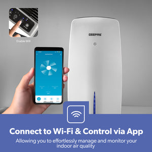 Geepas Air Purifier & Humidifier GAP63073UK | 1.5L | Touch Control