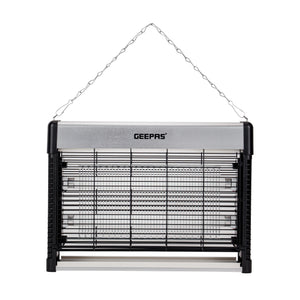 Geepas GBK1133N Electric Insect Killer | 20W UV Bug Zapper with 2x10W Tubes | Pollution-Free, Low Power Consumption| Automatic Pest Control Device | 2 Years Warranty