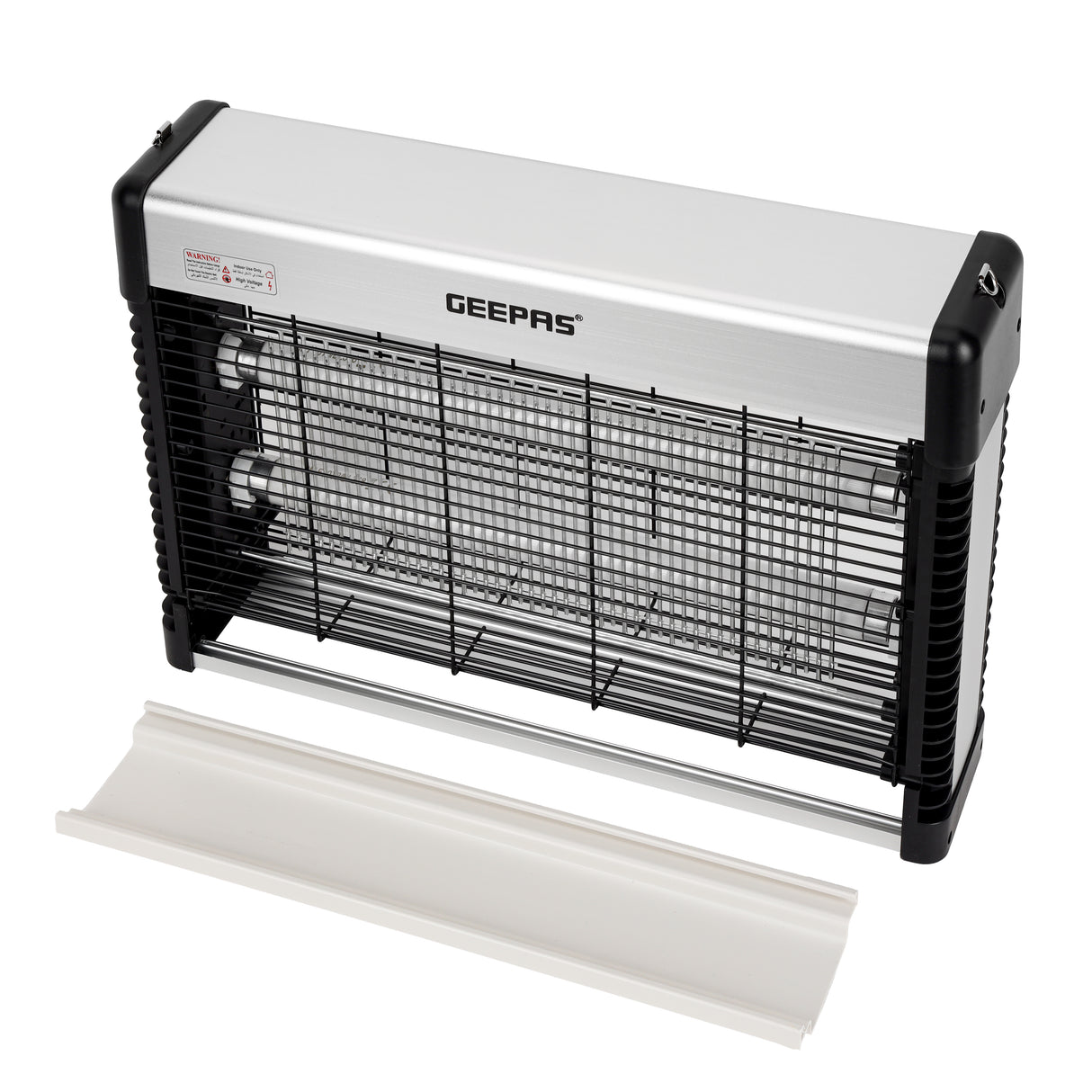 Geepas GBK1133N Electric Insect Killer | 20W UV Bug Zapper with 2x10W Tubes | Pollution-Free, Low Power Consumption| Automatic Pest Control Device | 2 Years Warranty