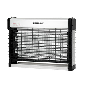 Geepas GBK1133N Electric Insect Killer | 20W UV Bug Zapper with 2x10W Tubes | Pollution-Free, Low Power Consumption| Automatic Pest Control Device | 2 Years Warranty