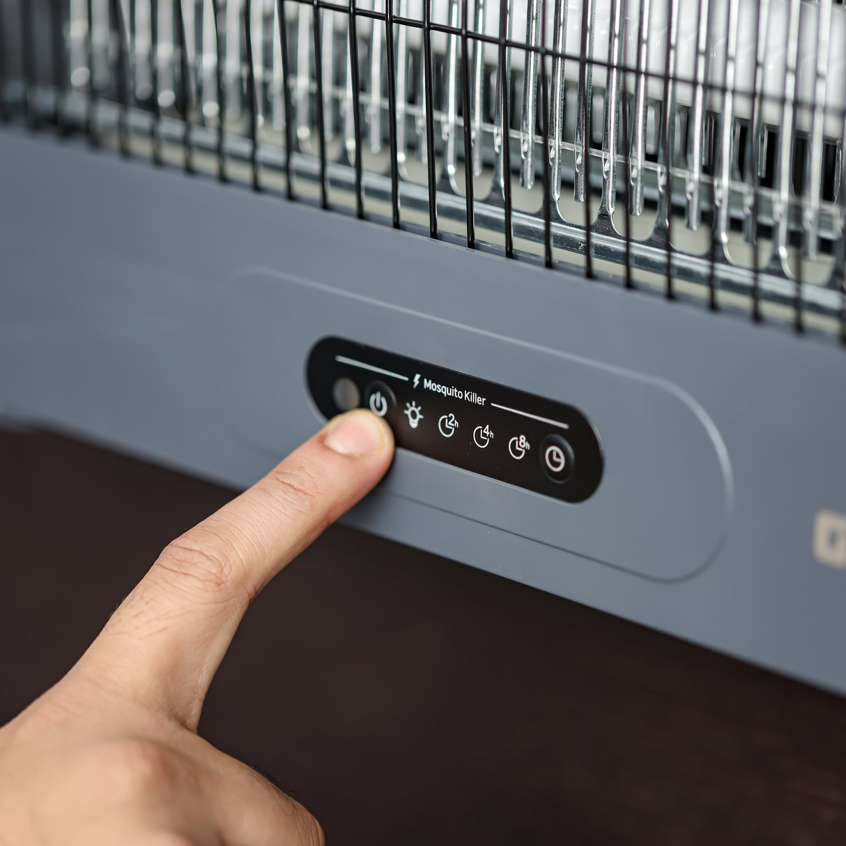 Geepas Mosquito Killer GBK25605 – Remote Control, Double Grid, Protective Net, Low Power, Perfect for Home, Office, Restaurants & Hospitals, 2-Year Warranty