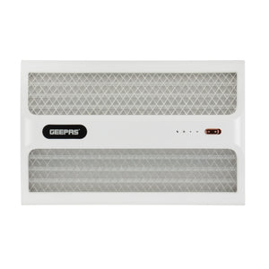 Geepas Rechargeable Mosquito Killer GBK25606 | Dual-Sided Bug & Pest Killer with Protective Net, Auto Voltage Regulation, Low Power Consumption, White, 2-Year Warranty