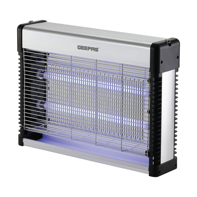 Geepas GBK25609 Electric Insect Killer 12W | Dual 6W UV Tubes | Chemical-Free Fly & Mosquito Killer | no toxic fumes or vapors | Advanced insect control technology