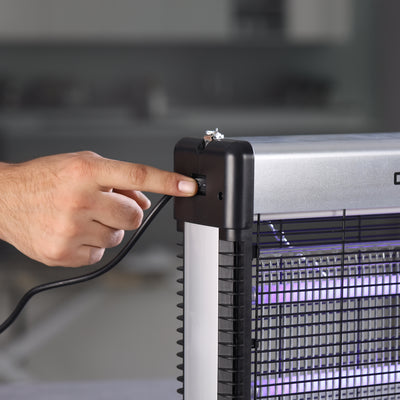 Geepas GBK25617 Electric Insect Killer | UV Light Bug Zapper for Home & Office |Pollution-Free| Low Power Consumption| Eco-Friendly Mosquito & Fly Trap |2 Years Warranty