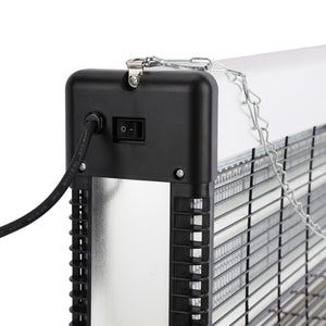 Geepas GBK25620 Electric Insect Killer | 2×20W UV Automatic Fly & Mosquito Killer with Non-Toxic Odourless Operation | Energy-Saving Design | Perfect for Indoor Use