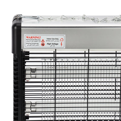 Geepas GBK25620 Electric Insect Killer | 2×20W UV Automatic Fly & Mosquito Killer with Non-Toxic Odourless Operation | Energy-Saving Design | Perfect for Indoor Use