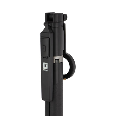 Geepas GBL63119UK  Magnetic Bluetooth Selfie Stick 1.67m | Double-Sided Magnetic Mounting |2-in-1 Handheld and Floor Stand  |360° Pan Rotation | Bluetooth Remote Control