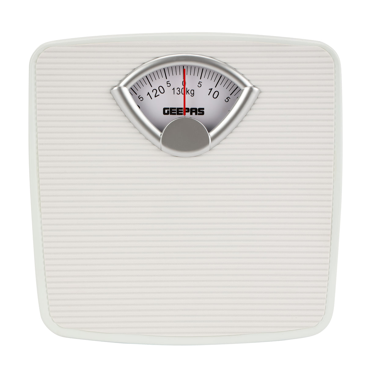 Mechanical Health Scale, 125Kg Capacity, GBS4162 | Analogue Manual Mechanical Weighting Machine for Body Weight Machine | Bathroom Scale, Large Rotating dial for Accuracy