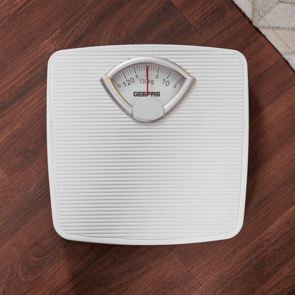 Mechanical Health Scale, 125Kg Capacity, GBS4162 | Analogue Manual Mechanical Weighting Machine for Body Weight Machine | Bathroom Scale, Large Rotating dial for Accuracy