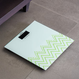 Geepas GBS4208 Digital Body Scale | Tempered Glass Platform| LCD Display| 180kg Capacity| Auto On/Off| Low Battery Indicator| High Precision Sensor| 2 Years Warranty