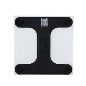 Geepas GBS4208 Digital Body Scale | Tempered Glass Platform| LCD Display| 180kg Capacity| Auto On/Off| Low Battery Indicator| High Precision Sensor| 2 Years Warranty
