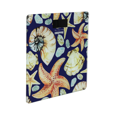 Geepas Digital Body Scale GBS4213 | Smart Digital Weight Scale| 180kg Capacity| Tempered Glass Platform| Multi-Unit Display| Low Battery Indicator | 2 Years Warranty