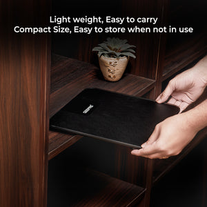 Geepas GBS46524UK Digital Body Scale | High Precision Sensor System | 180kg Capacity, Tempered Glass Top, ABS Base | Multi-Purpose Body Weighing Machine | 2 Year Warranty