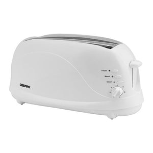 Geepas GBT9895 4-Slice Bread Toaster |1100W Power|  Browning Control Settings| Cancel Function| Removable Crumb Tray| Cord Storage| Heat-Resistant Body|2 Years Warranty