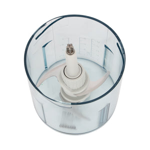 Geepas GC5477 Multi Chopper | 400W Powerful Copper Motor, 0.5L Capacity Bowl, Stainless Steel Double Blades, Safety Lock System | Compact Design, White, 2-Year Warranty