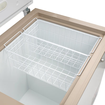 Geepas Chest Freezer- GCF55019WAH| Storage Capacity: 550 L, Frozen Temperature: -18 Degrees Celsius, Highly Efficient Monolithic Foaming and Compressor Switch Off Function