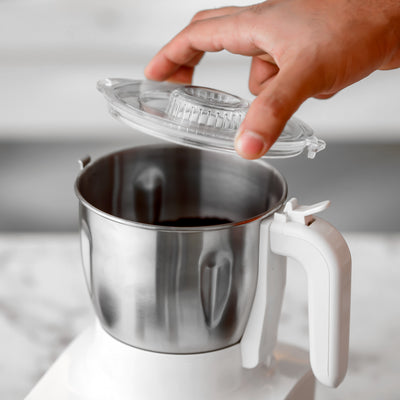Geepas Food Processor GGC286 | 600W Powerful Motor with Overheat Protection | Stainless Steel Bowl |  2-Speed Piano Button Switch |  Safety Lid | 2 Years Warranty
