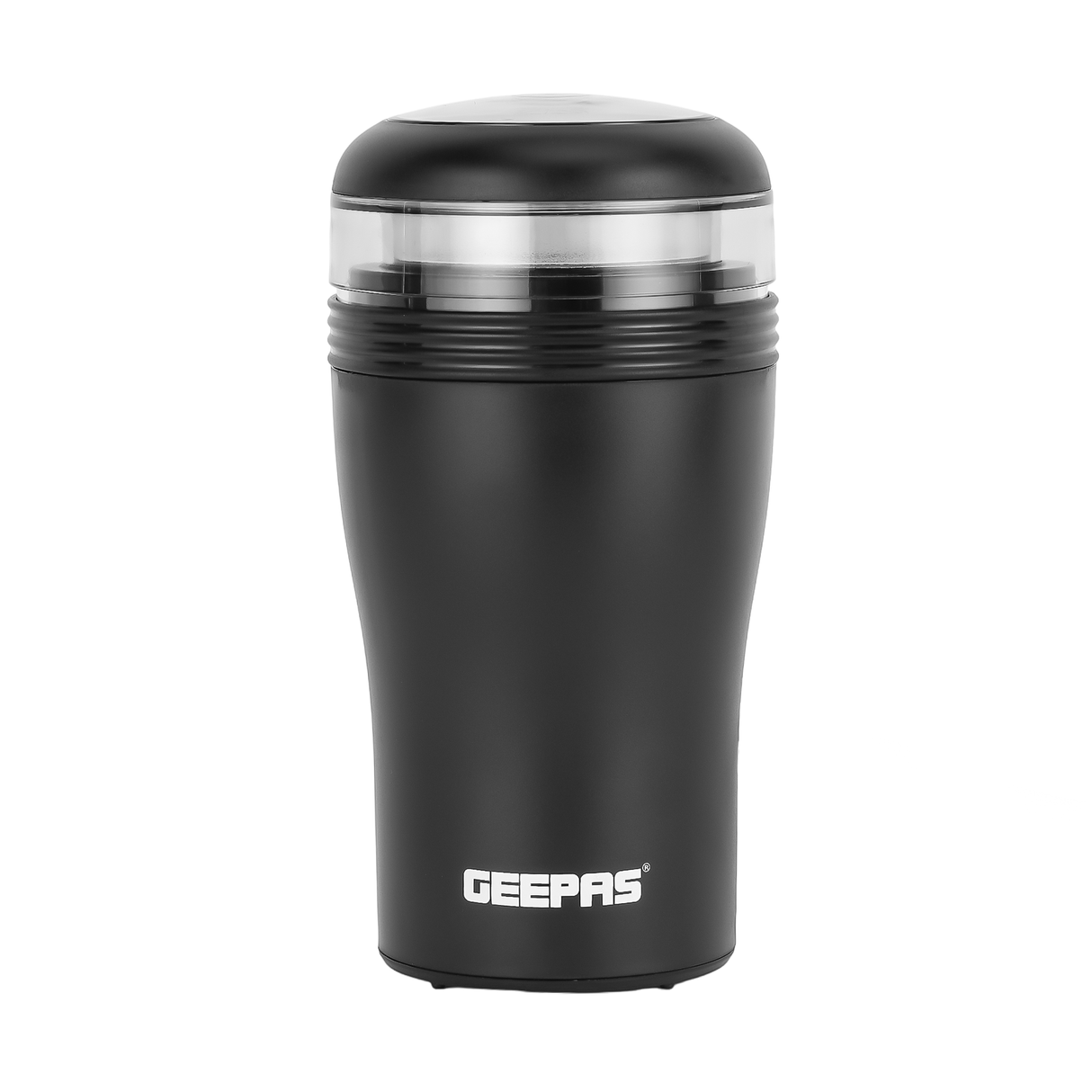 Geepas Coffee Grinder- GCG41022/150W Powerful Motor, Durable Jar, Plastic Housing and Stainless Steel Blade/Ergonomic Grip, Press Down Operation, Black, 2 Years Warranty