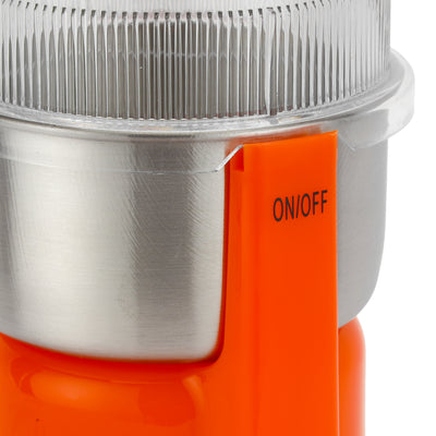 Geepas GCG5440 Coffee Grinder 300W | Stainless Steel Bowl & Blade | 150g Capacity | Safety lock mechanism  |  Compact and lightweight design |  2-Year  Warranty