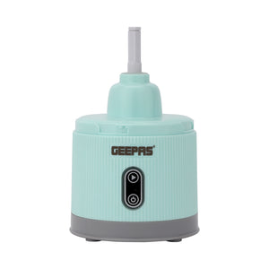 Geepas Rechargeable Citrus Juicer GCJ46019 | 200ml Capacity | USB Charging | Sensor Touch | Wireless Use | Detachable Caps & Cones | Easy Cleaning | 2-Year Warranty