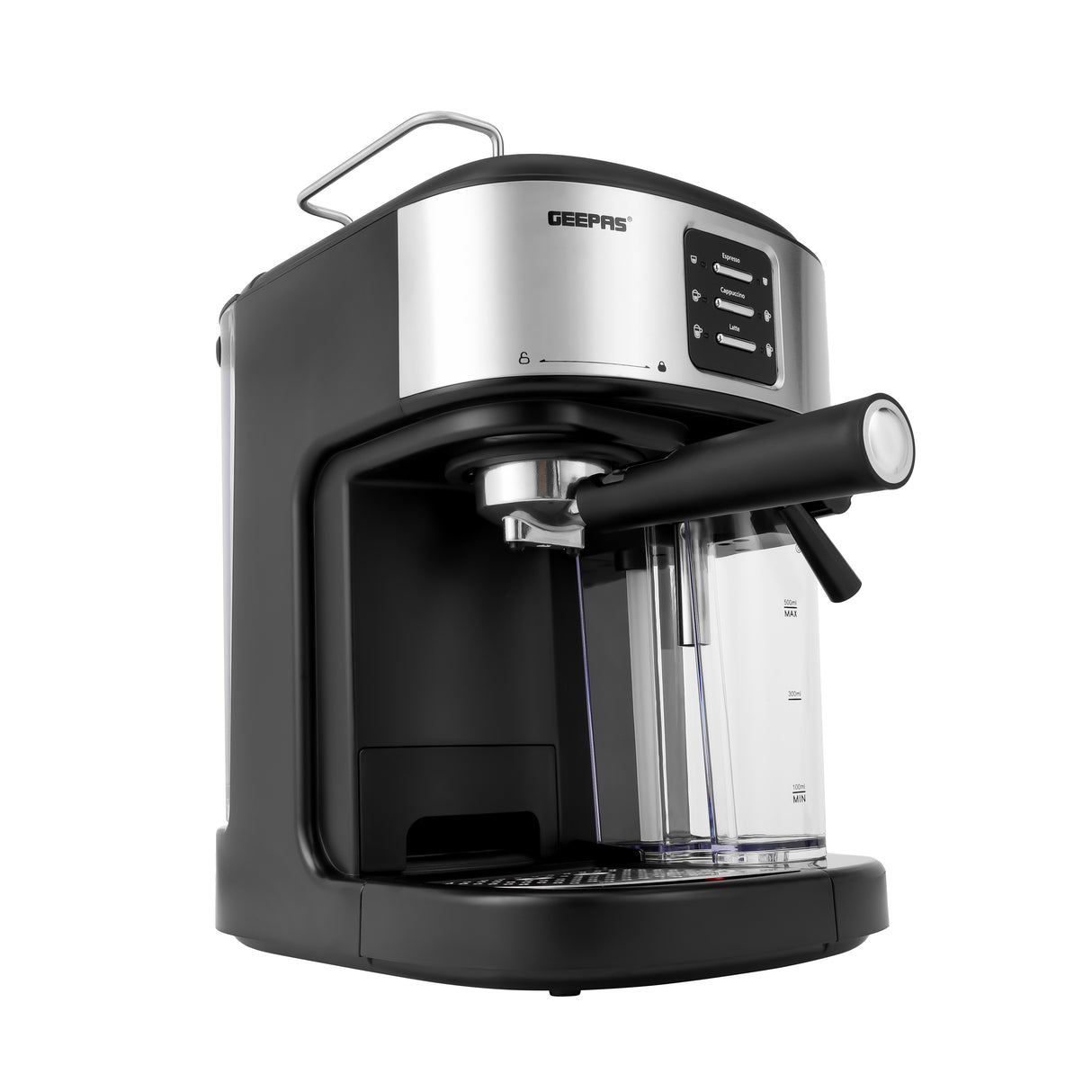 Geepas Espresso Machine GCM1215SA | 20 Bar | Cappuccino & Latte Maker