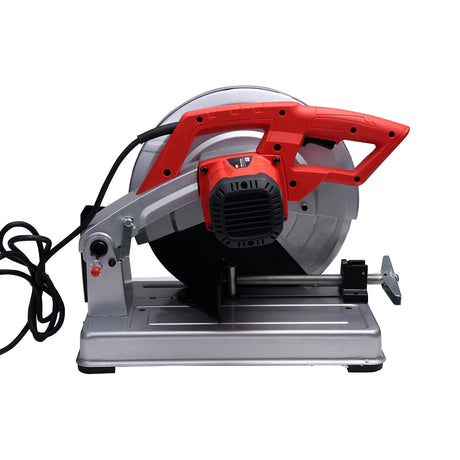 Geepas GCO2000 2000W Cut Off Saw 355mm | Heavy-Duty Metal Cutting Chop Saw| 3400RPM High-Speed Motor | Precision Cutting Wheel for Steel Pipes, Rods & Fabrication Work