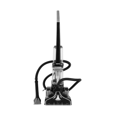 Geepas GCW19059 800W Carpet Washer | Dual Tank System | Upright Cleaner | Vibrating Power Brush | 3-in-1 Wash Scrub Suction Function & Spot Cleaner Hose for Deep Cleaning