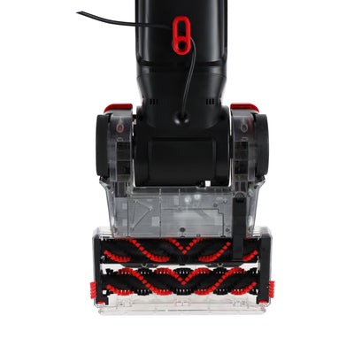 Geepas GCW19060 800W Carpet Washer | Dual Roll Brushes |Dual Tank System | 3-in-1 Wash Scrub Suction Function and Spot Cleaner Brush for Deep Carpet & Upholstery Cleaning