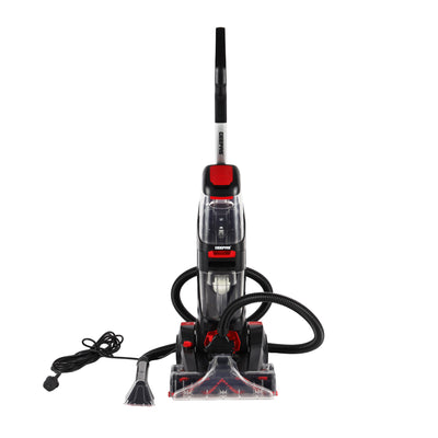 Geepas GCW19060 800W Carpet Washer | Dual Roll Brushes |Dual Tank System | 3-in-1 Wash Scrub Suction Function and Spot Cleaner Brush for Deep Carpet & Upholstery Cleaning