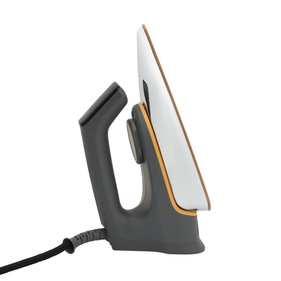 Geepas GDI23016 Ceramic Dry Iron | Adjustable Temperature Control | Non-Stick Ceramic Soleplate | Overheat Protection | Stable Heel Rest |1200W Power for Easy Ironing