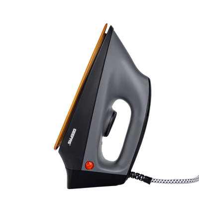 Geepas GDI2748 Heavy Duty Dry Iron | 1200W with Ceramic Coated Soleplate | Auto Cut-Off Thermostat| Adjustable Temperature Control for Safe & Smooth Ironing at Home