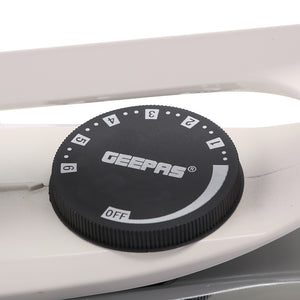 Geepas GDI7729 Automatic Dry Iron | 1000-1200W Power | Non-Stick Golden Teflon Soleplate | Adjustable Temperature Control | Overheat Protection |  2-Years Warranty