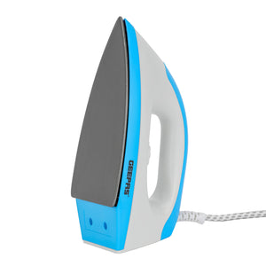 Geepas GDI7782 Dry Iron 1200W | Non-Stick Soleplate | Adjustable Temperature Control | Indicator light | Smooth wrinkle removal |Durable ABS body | 2-year warranty