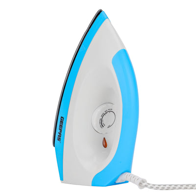 Geepas GDI7782 Dry Iron 1200W | Non-Stick Soleplate | Adjustable Temperature Control | Indicator light | Smooth wrinkle removal |Durable ABS body | 2-year warranty