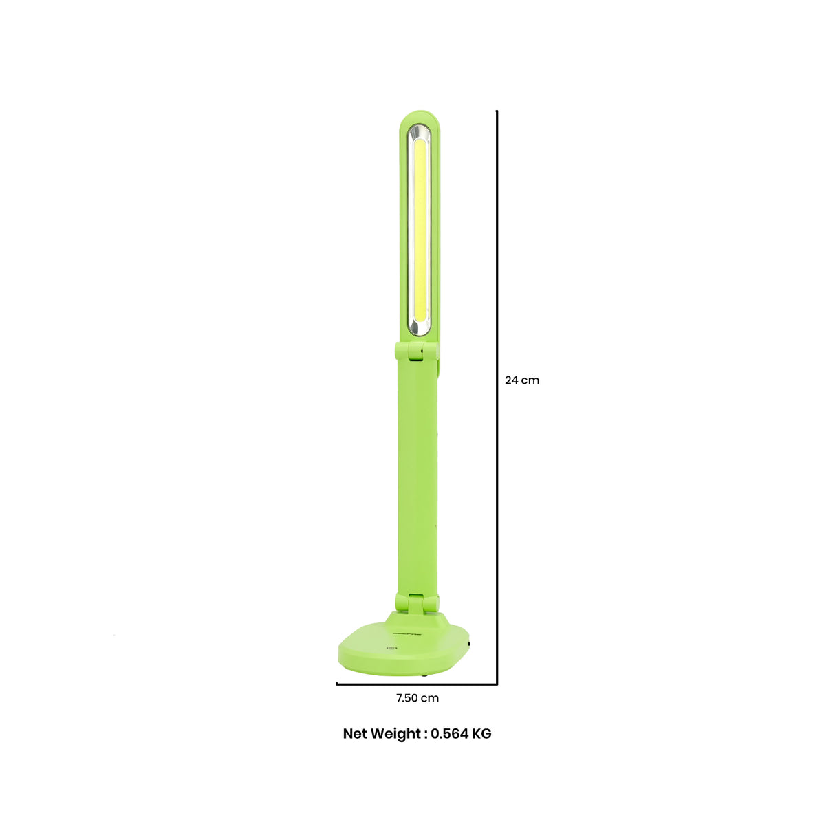 Geepas GDL5573 Rechargeable Reading Lamp | COB High-Efficiency Light| 2400mAh Battery| 10 Hours Working|  Portable Study Lamp for Home & Office | 2 Years Warranty