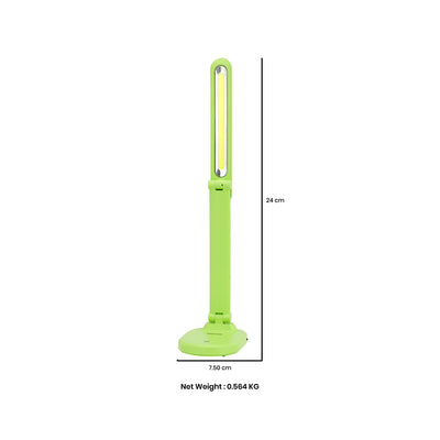 Geepas GDL5573 Rechargeable Reading Lamp | COB High-Efficiency Light| 2400mAh Battery| 10 Hours Working|  Portable Study Lamp for Home & Office | 2 Years Warranty